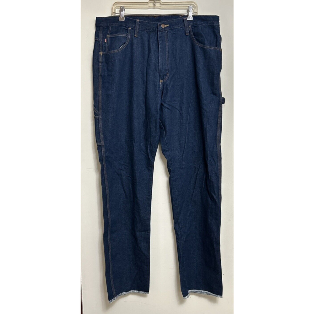 Red Kap Carpenter Blue Jeans - 40x37 Grunge Baggy Painters Workwear NWOT